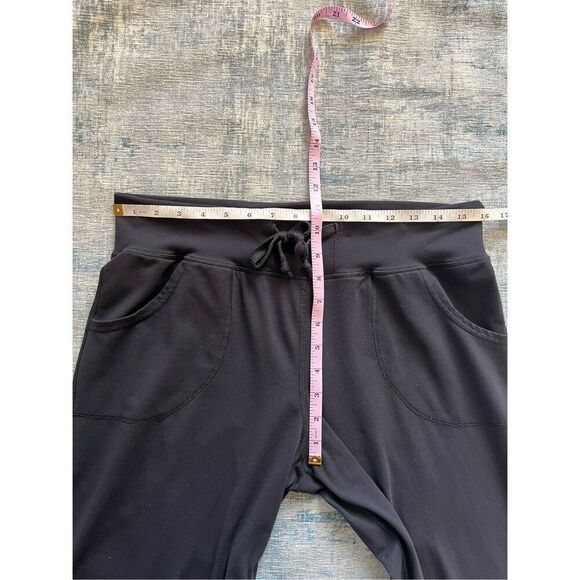 Lululemon Black Wide Leg Athletic Pants Size 8 Regular - Picture 5 of 7